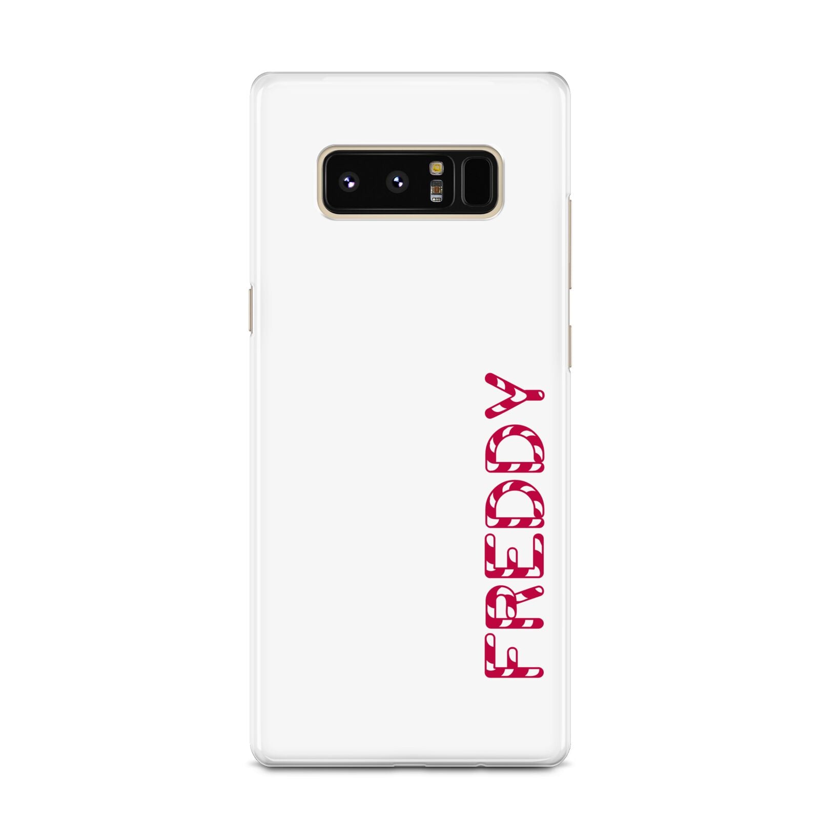 Personalised Candy Cane Name Samsung Galaxy Note 8 Case