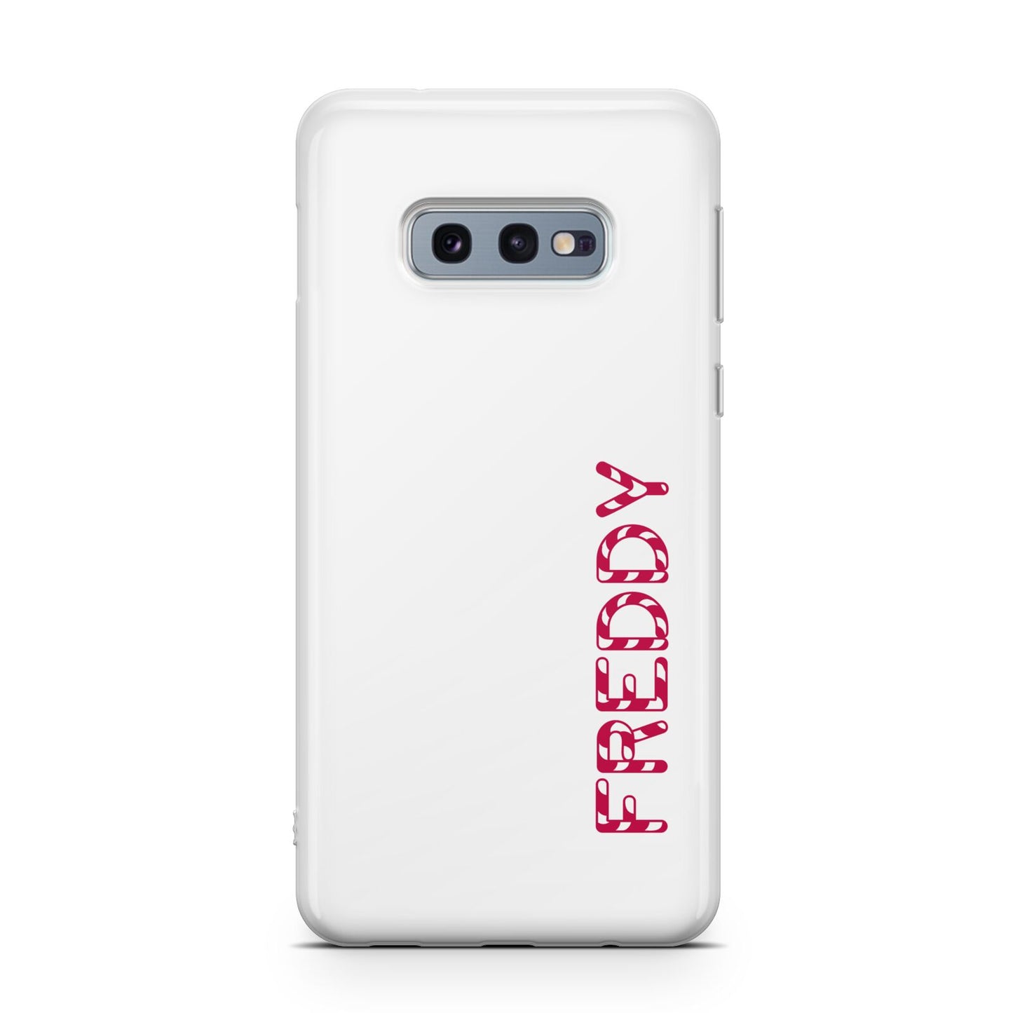 Personalised Candy Cane Name Samsung Galaxy S10E Case