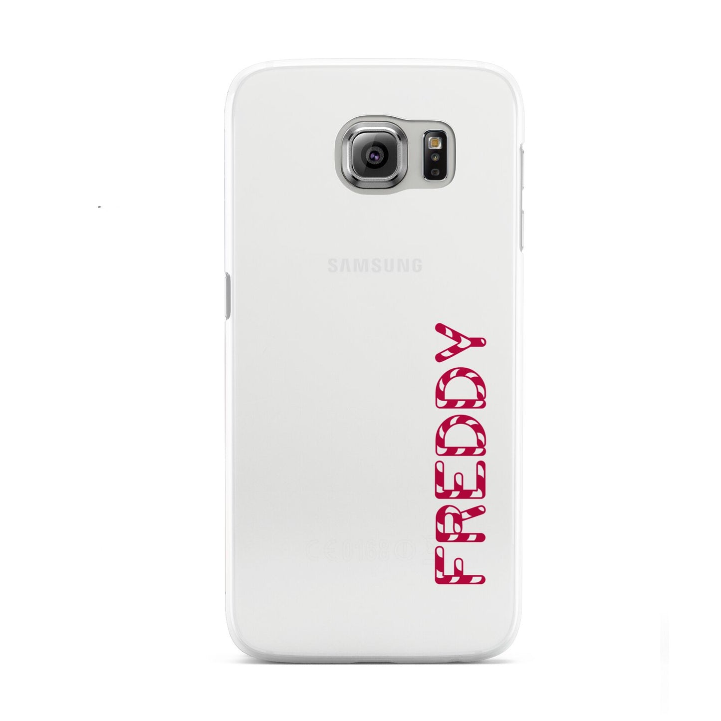 Personalised Candy Cane Name Samsung Galaxy S6 Case