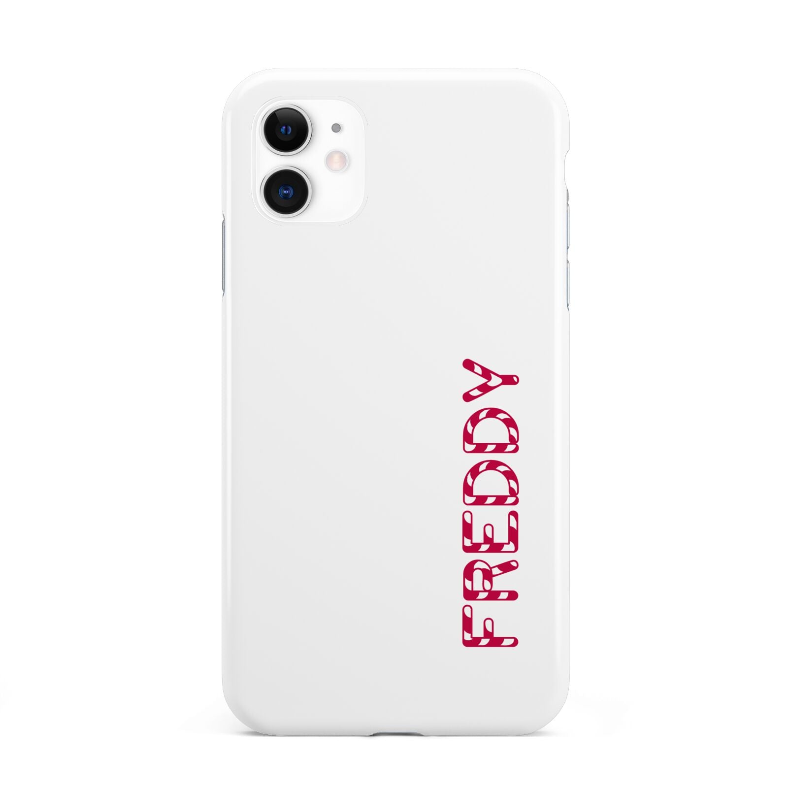 Personalised Candy Cane Name iPhone 11 3D Tough Case