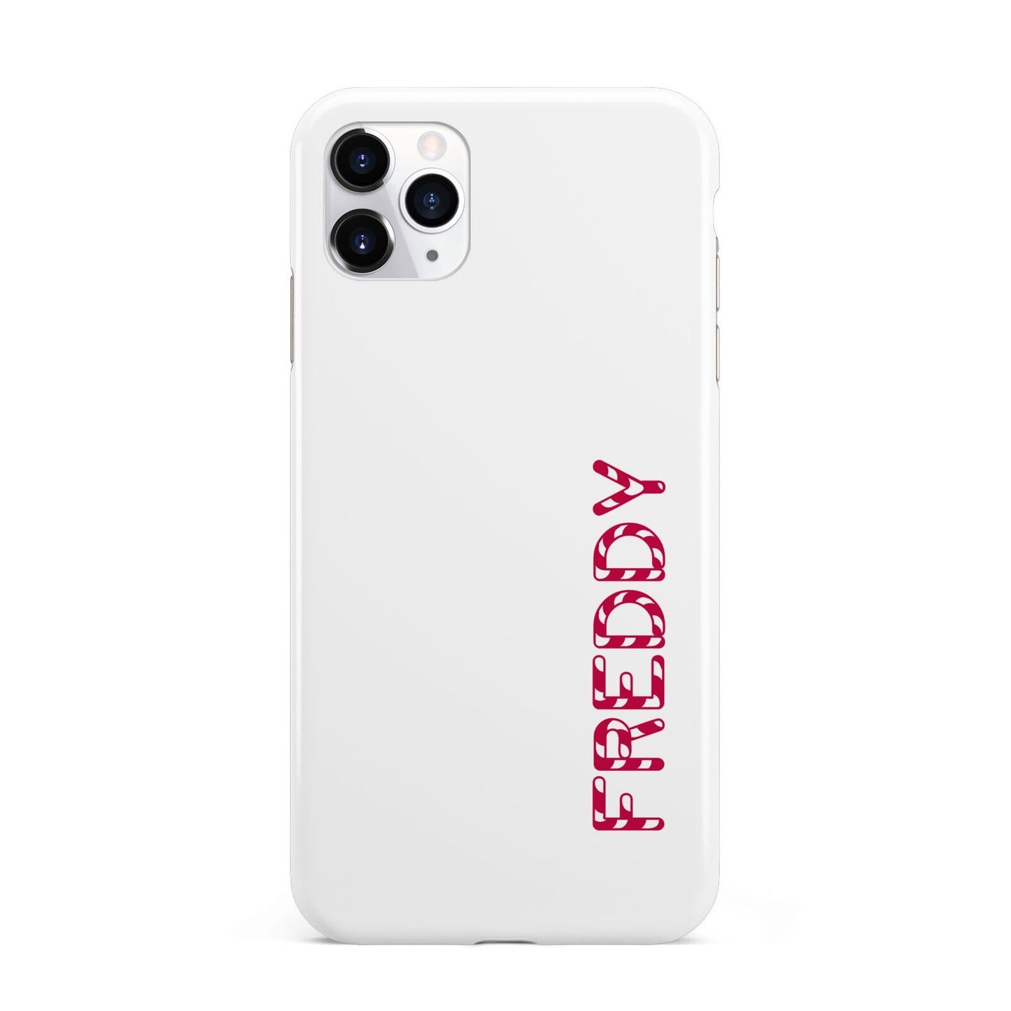 Personalised Candy Cane Name iPhone 11 Pro Max 3D Tough Case