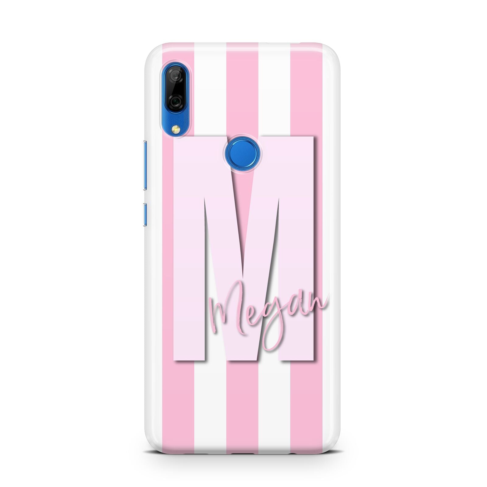 Personalised Candy Stripe Initials Huawei P Smart Z