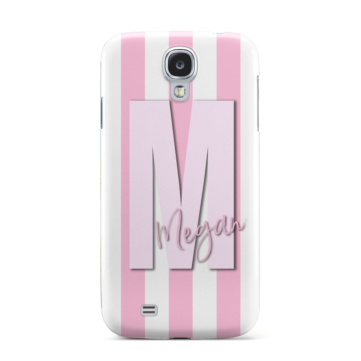 Personalised Candy Stripe Initials Samsung Galaxy S4 Case