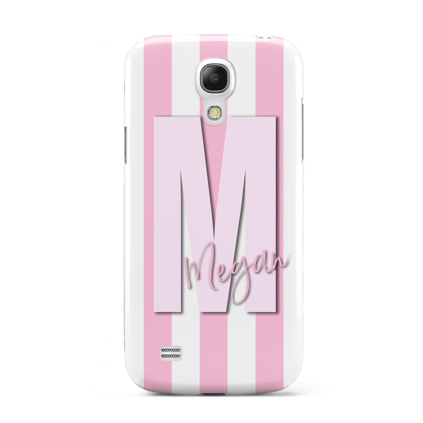 Personalised Candy Stripe Initials Samsung Galaxy S4 Mini Case