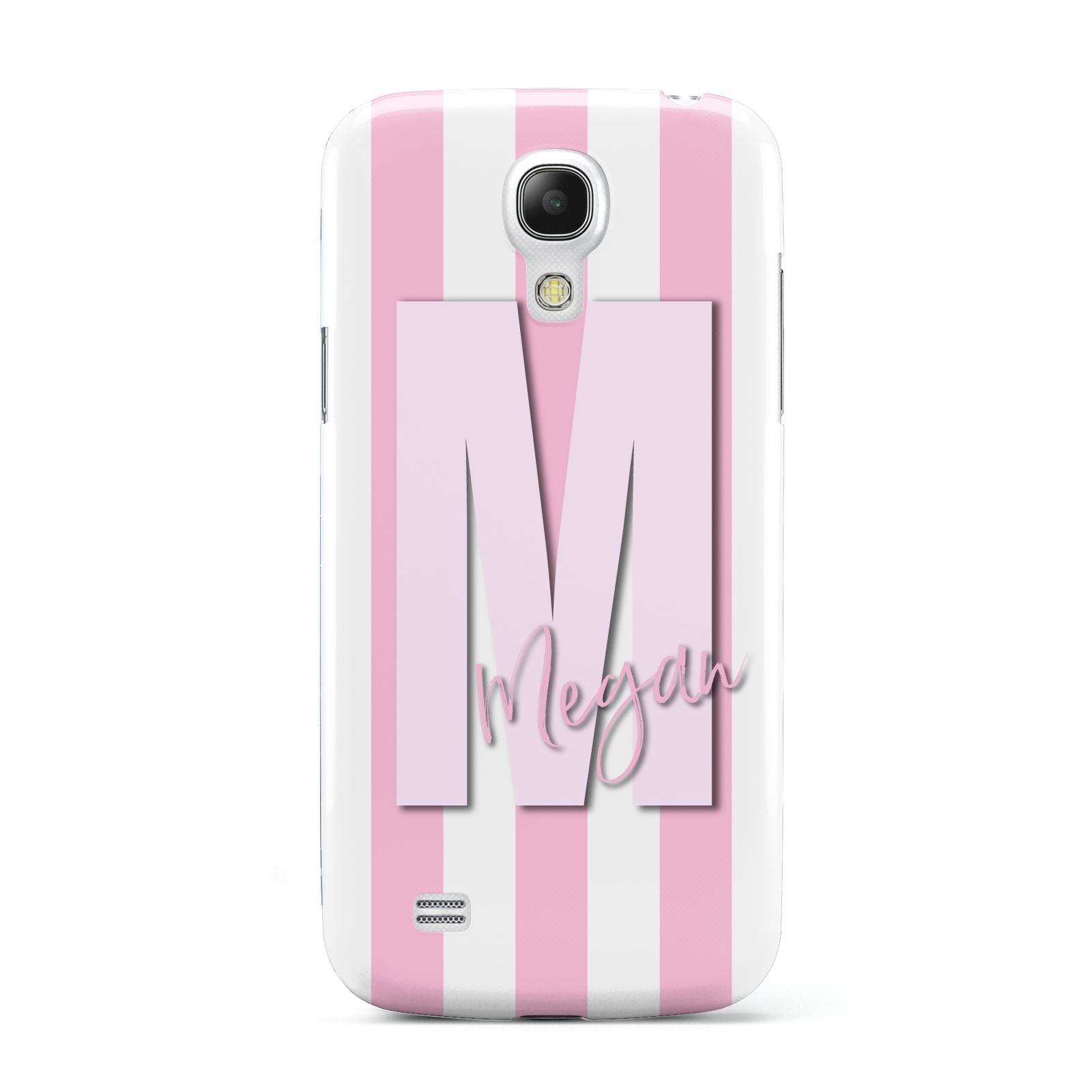 Personalised Candy Stripe Initials Samsung Galaxy S4 Mini Case