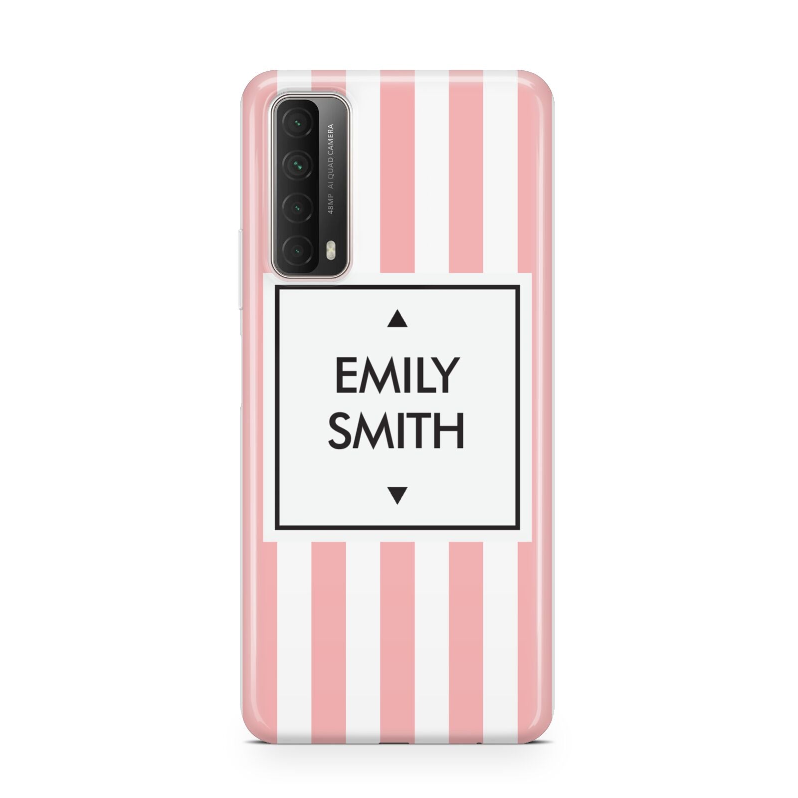 Personalised Candy Striped Name Initials Huawei P Smart 2021