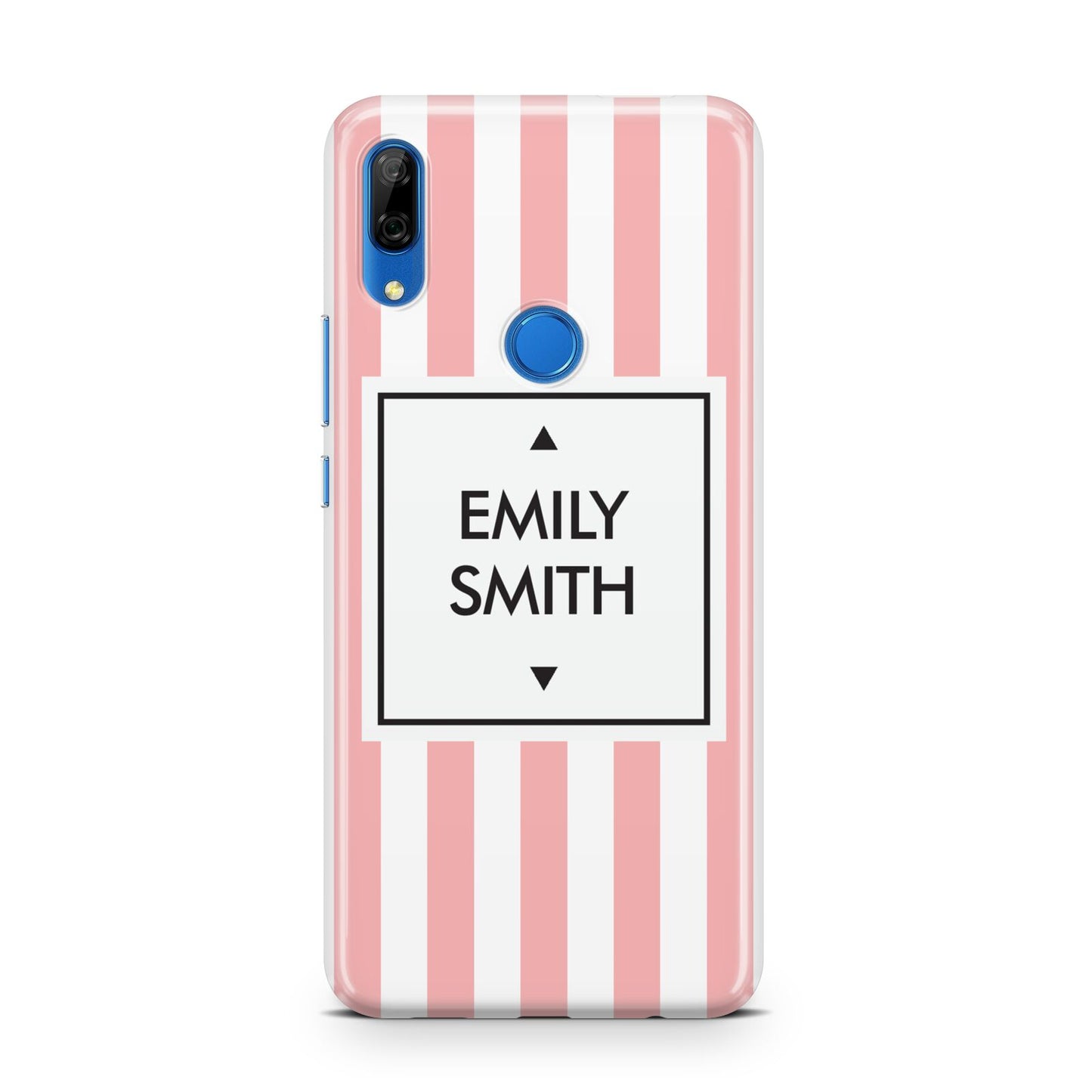 Personalised Candy Striped Name Initials Huawei P Smart Z