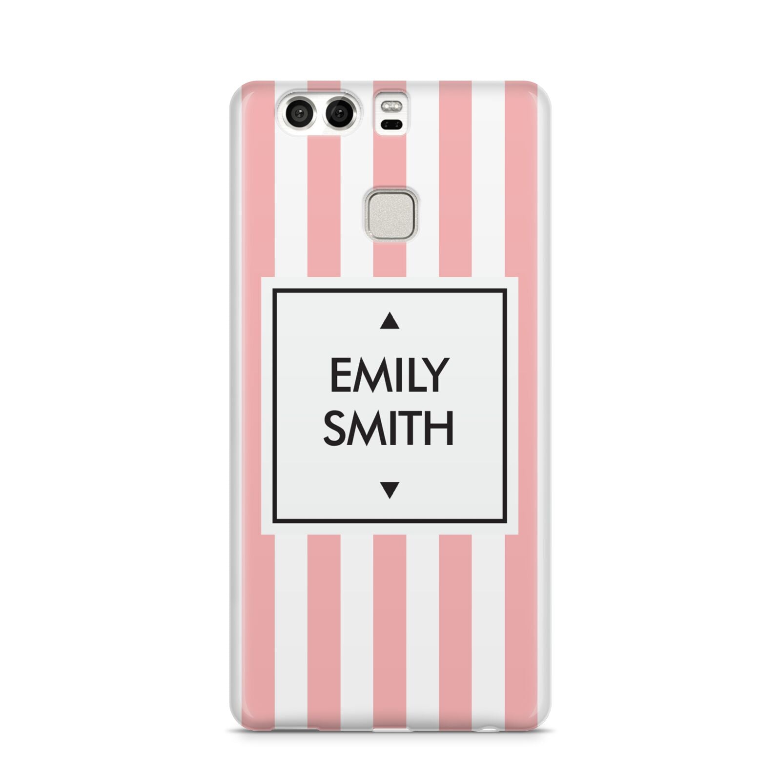 Personalised Candy Striped Name Initials Huawei P9 Case