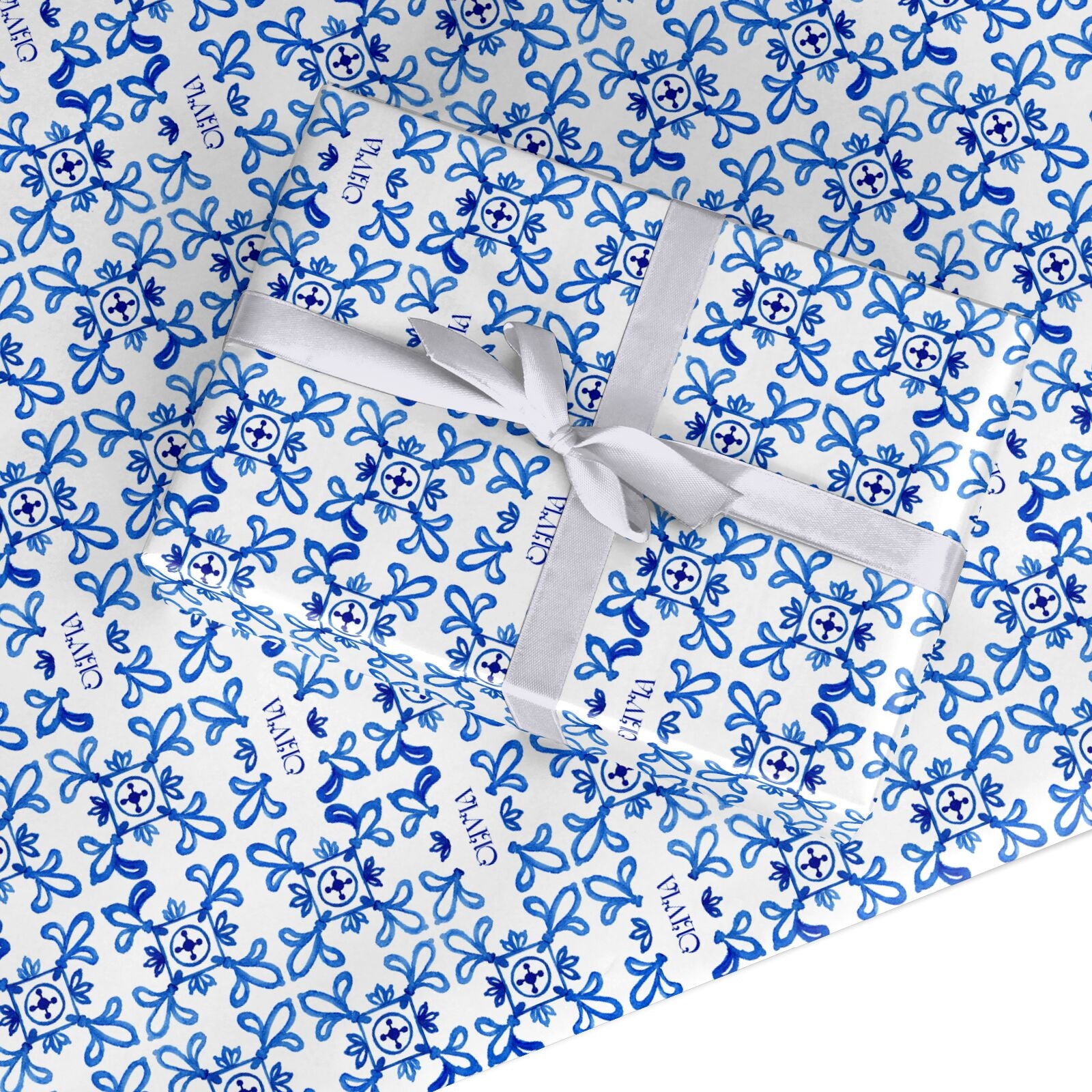 Personalised Capri Tiles Custom Wrapping Paper