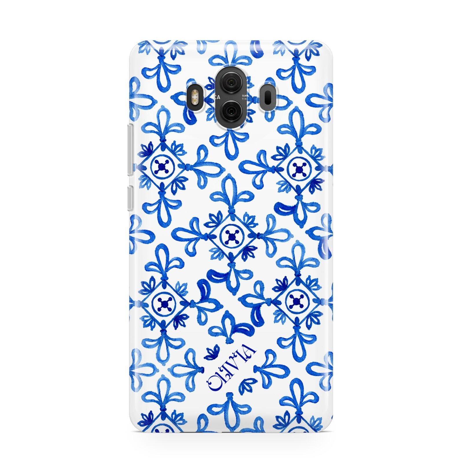 Personalised Capri Tiles Huawei Mate 10 Protective Phone Case