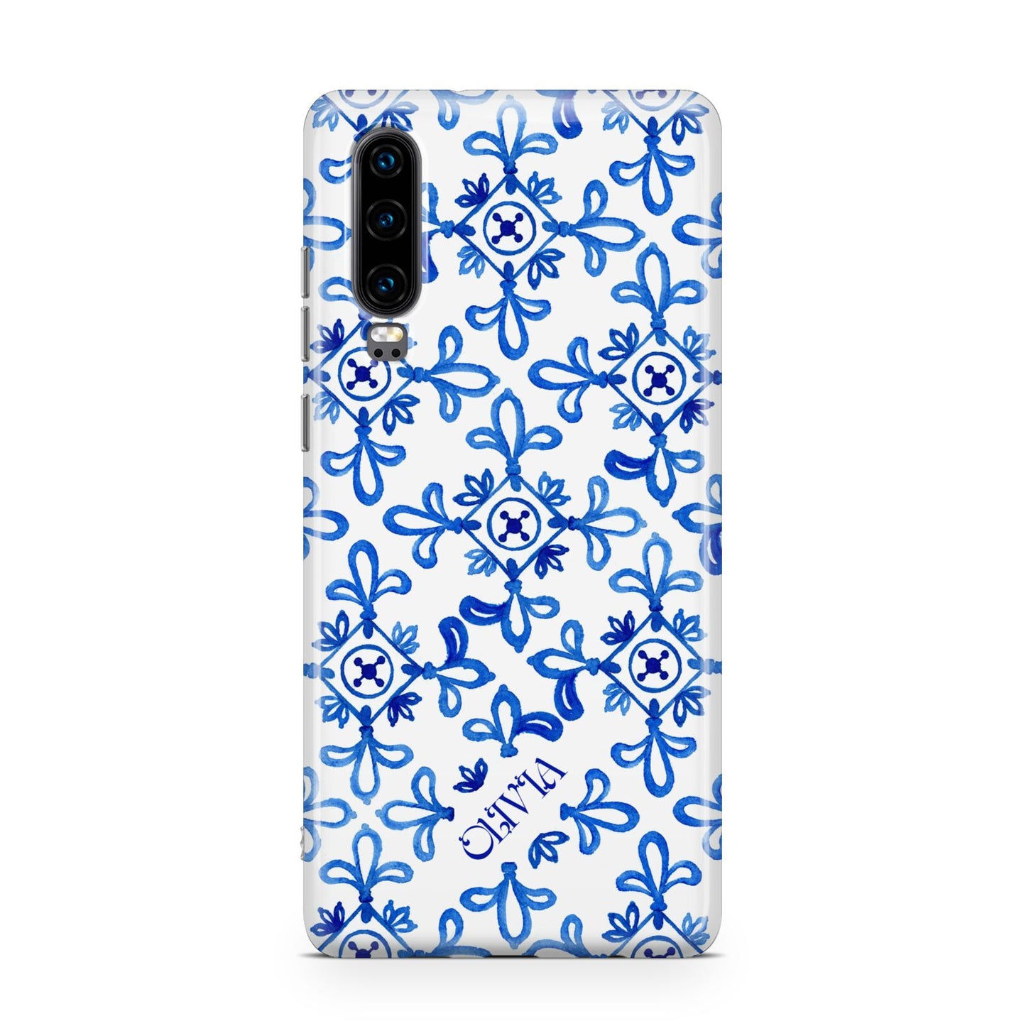 Personalised Capri Tiles Huawei P30 Phone Case