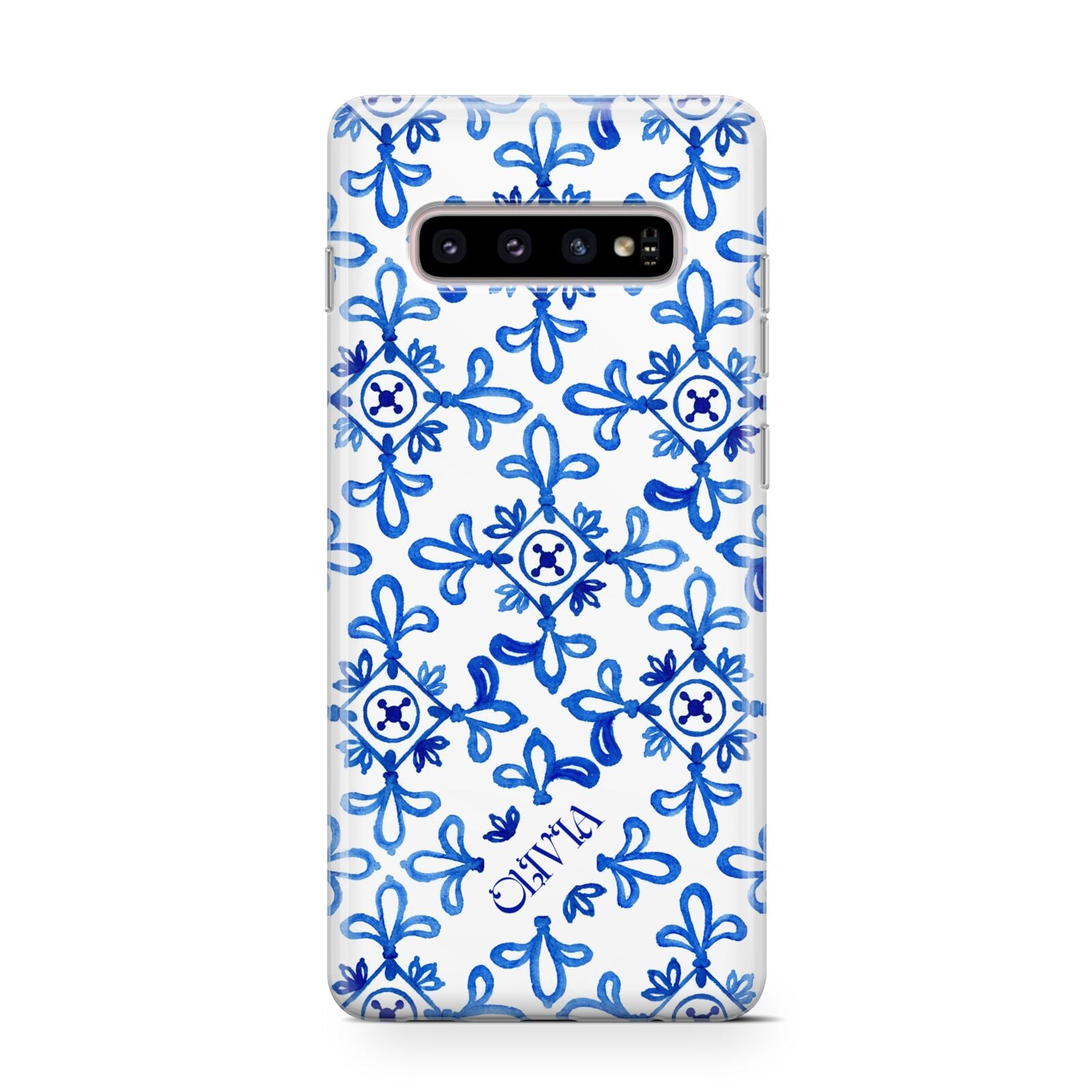 Personalised Capri Tiles Protective Samsung Galaxy Case