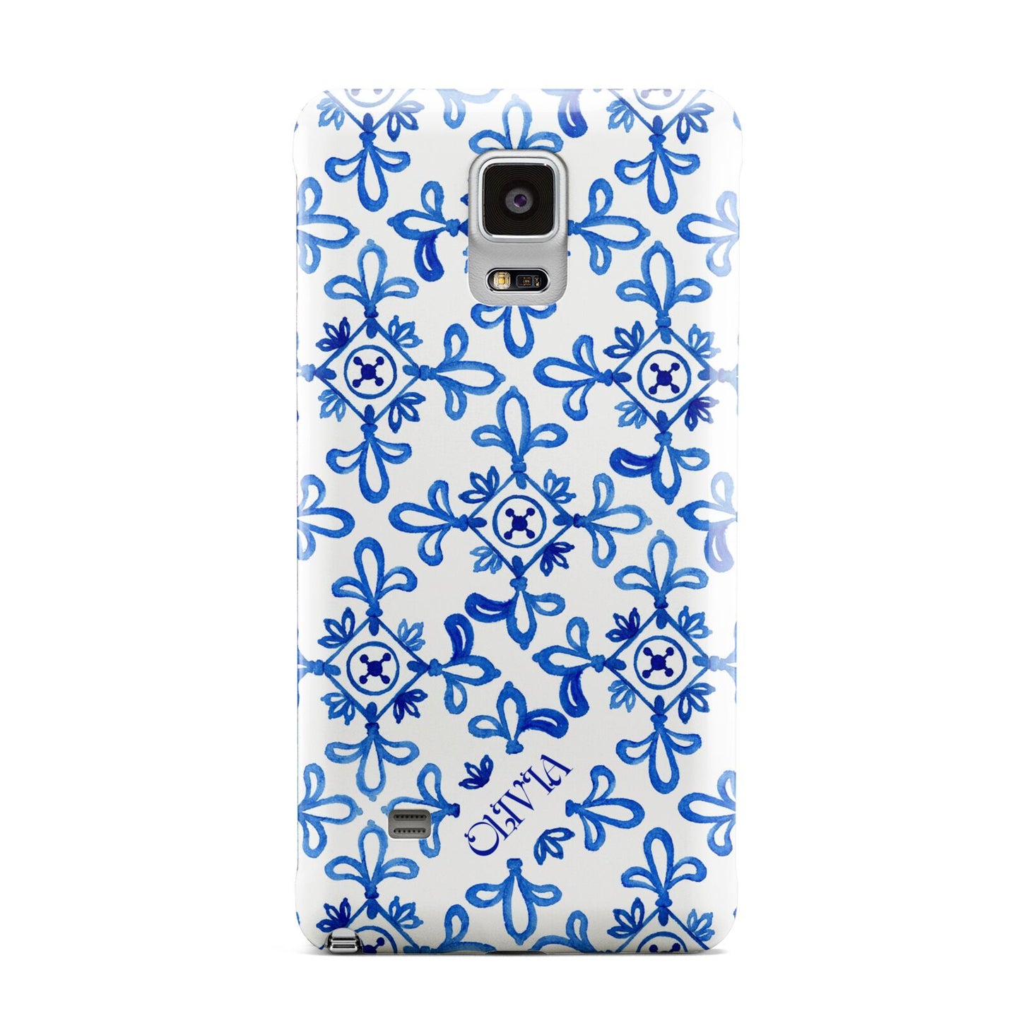 Personalised Capri Tiles Samsung Galaxy Note 4 Case