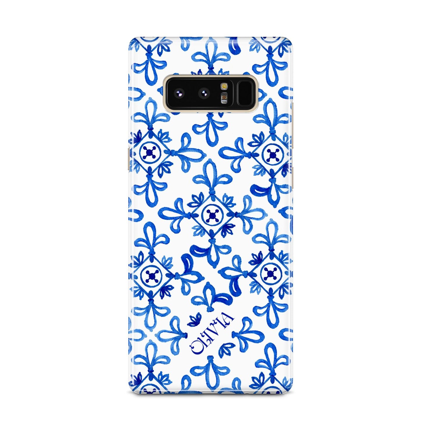 Personalised Capri Tiles Samsung Galaxy Note 8 Case