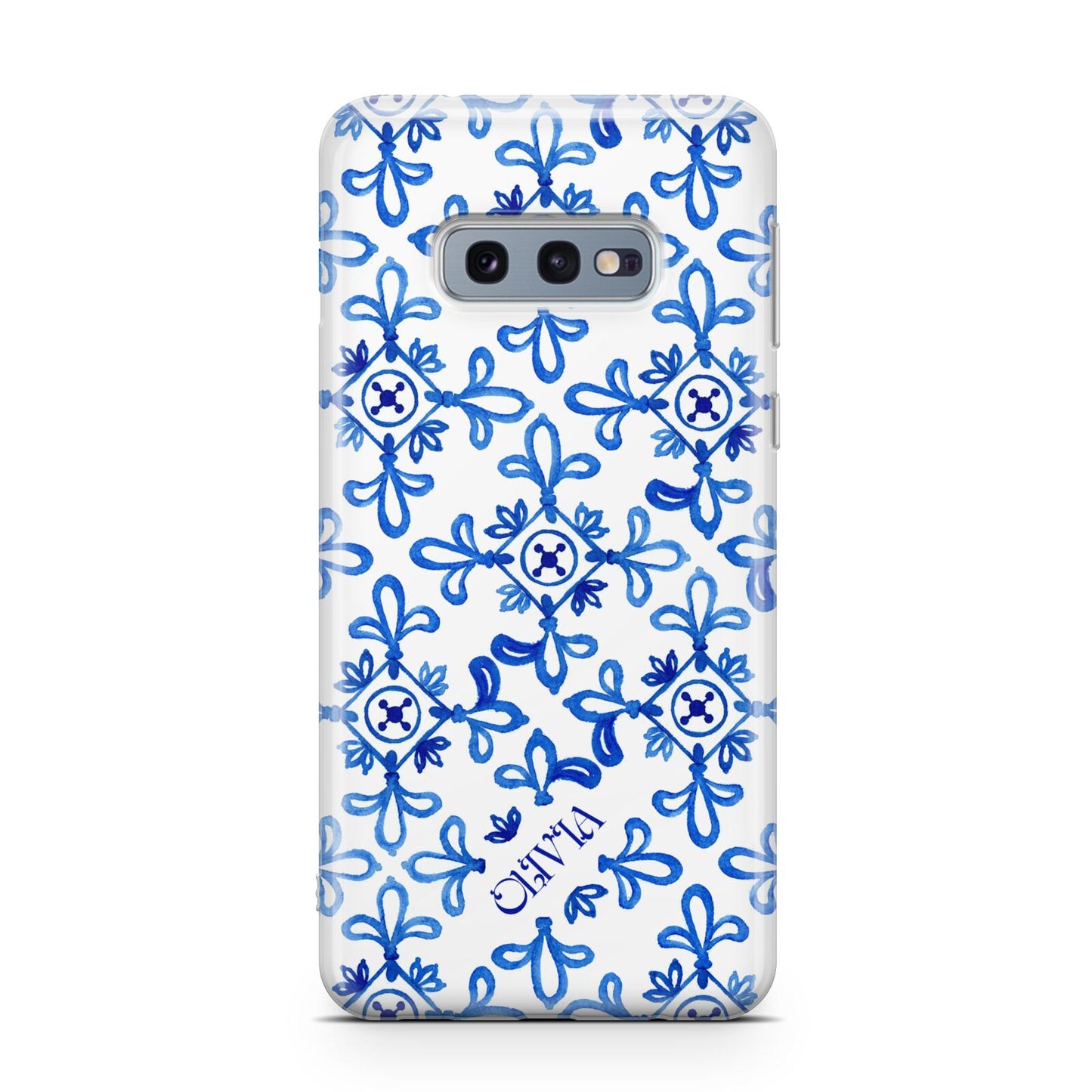 Personalised Capri Tiles Samsung Galaxy S10E Case