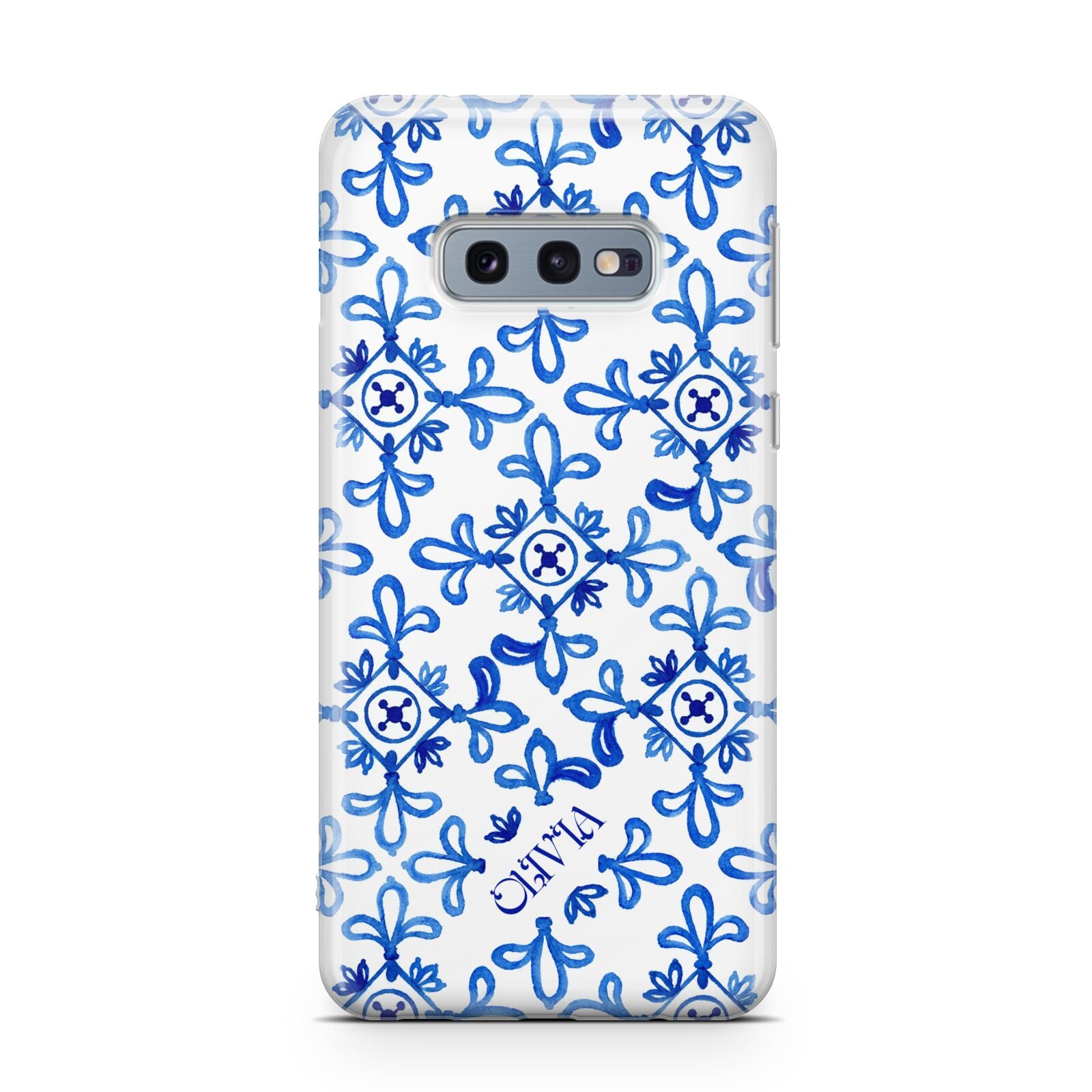 Personalised Capri Tiles Samsung Galaxy S10E Case