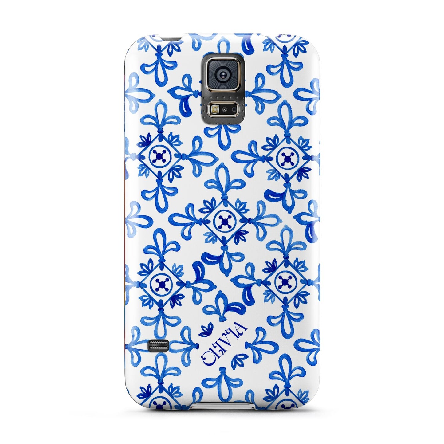 Personalised Capri Tiles Samsung Galaxy S5 Case