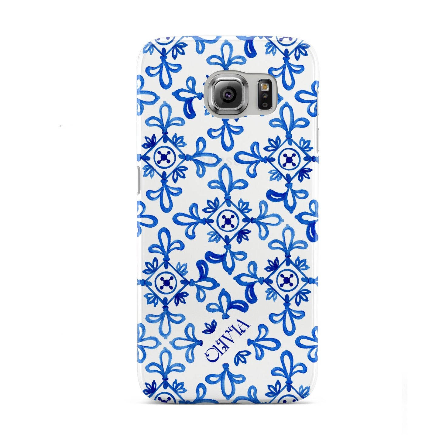 Personalised Capri Tiles Samsung Galaxy S6 Case