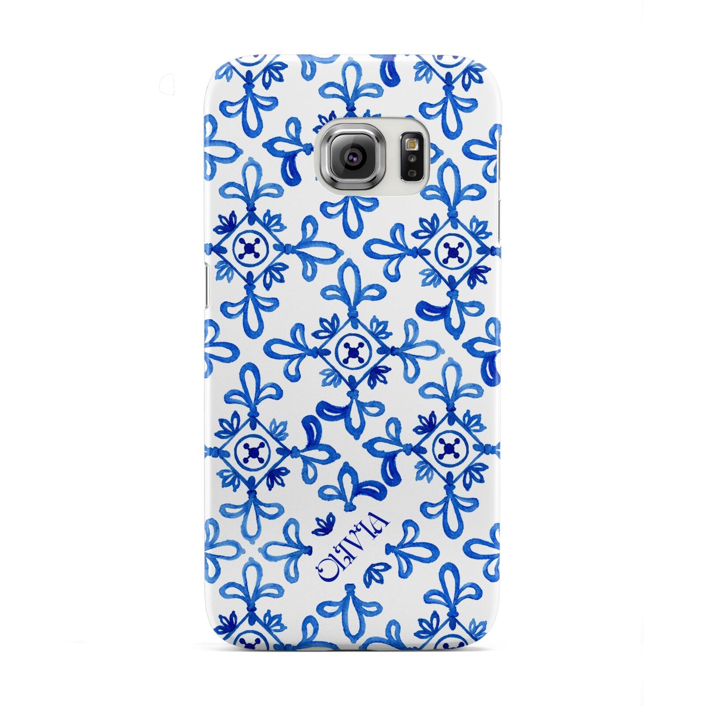 Personalised Capri Tiles Samsung Galaxy S6 Edge Case