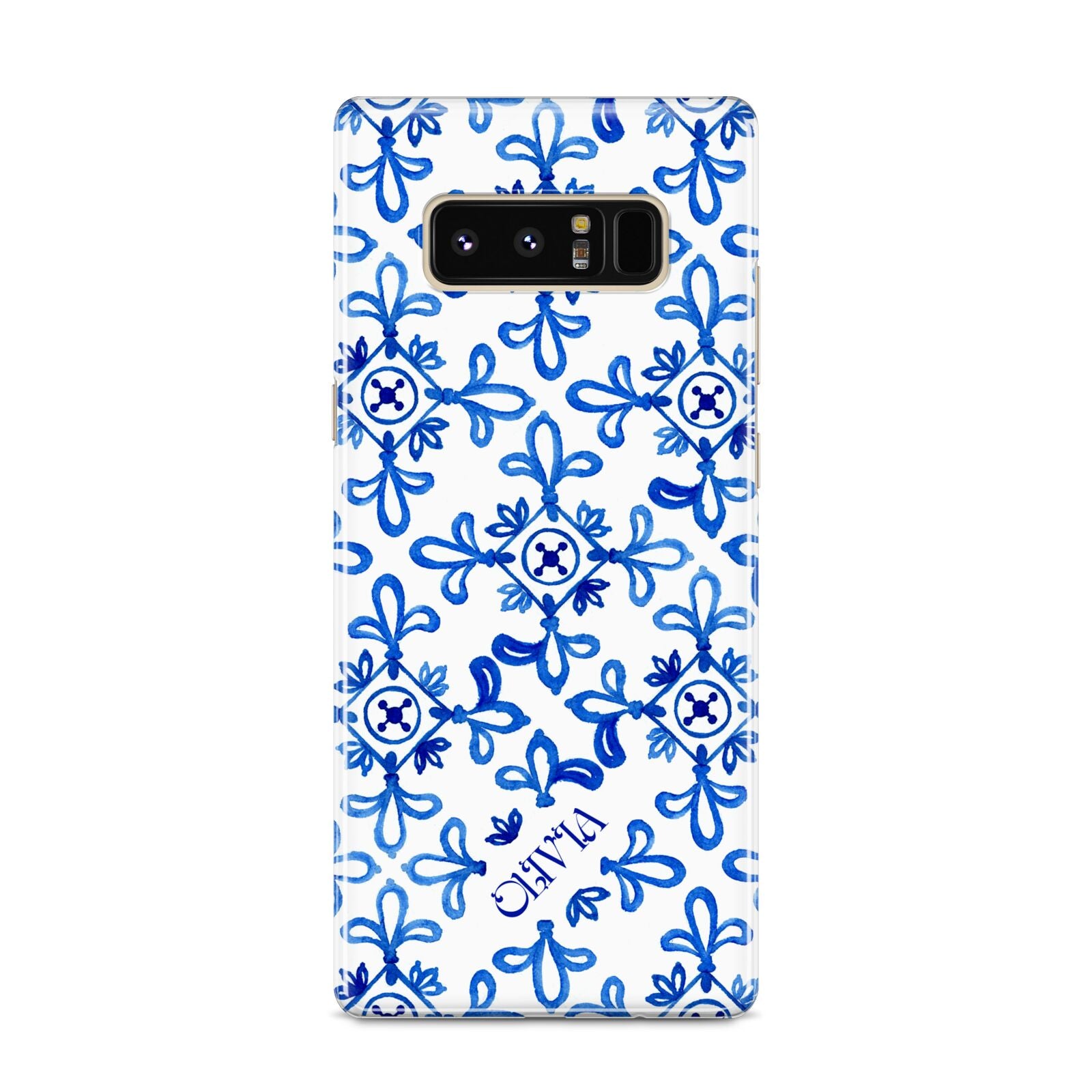 Personalised Capri Tiles Samsung Galaxy S8 Case