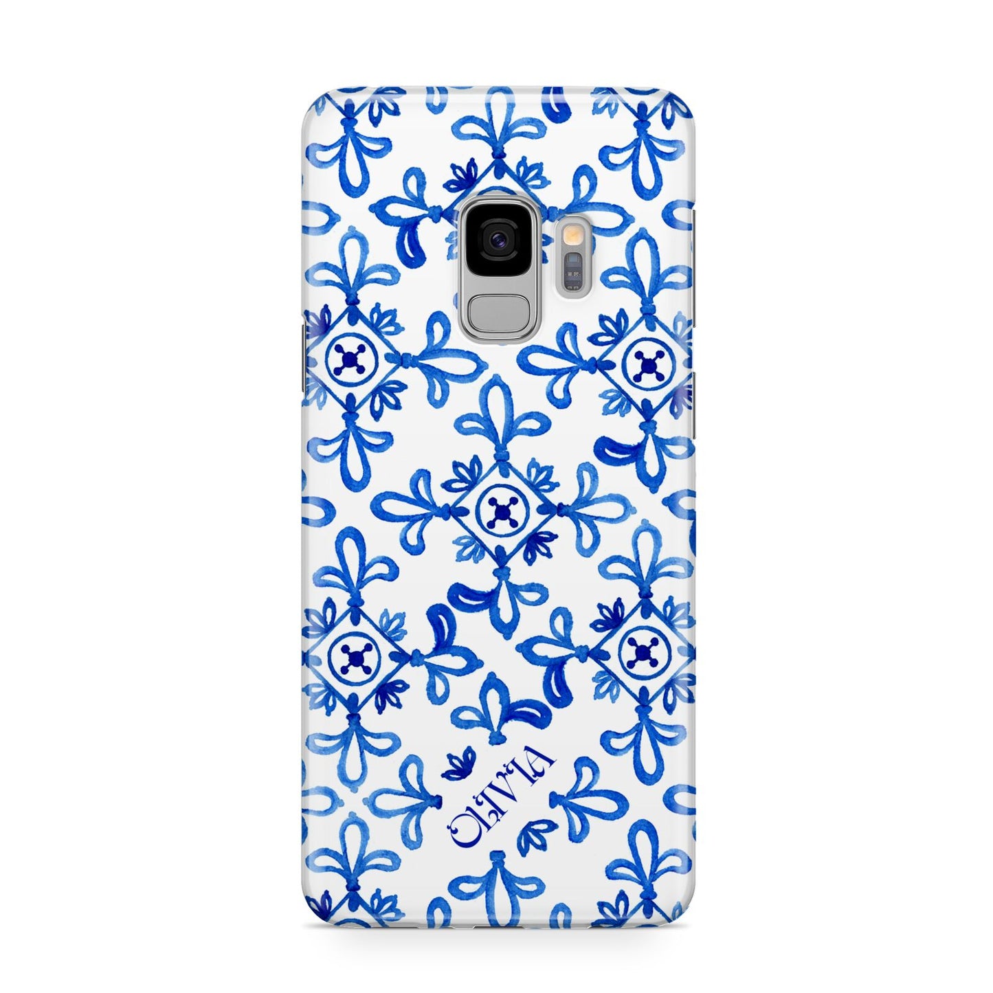 Personalised Capri Tiles Samsung Galaxy S9 Case