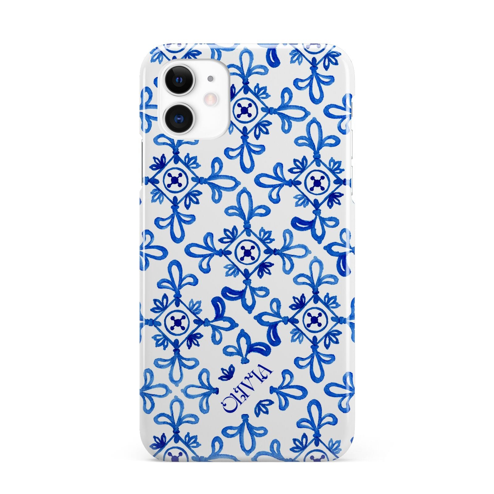 Personalised Capri Tiles iPhone 11 3D Snap Case