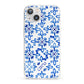 Personalised Capri Tiles iPhone 13 Clear Bumper Case