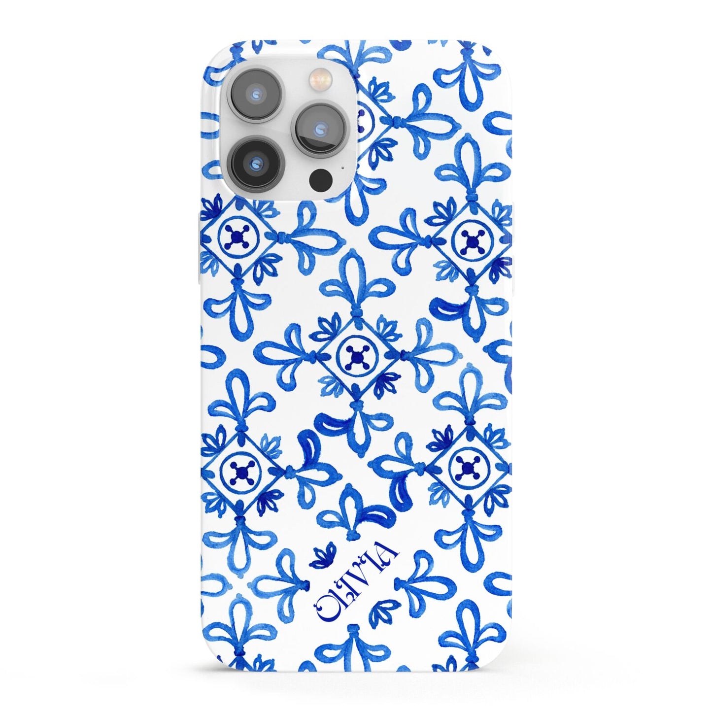 Personalised Capri Tiles iPhone 13 Pro Max Full Wrap 3D Snap Case