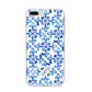 Personalised Capri Tiles iPhone 8 Plus Bumper Case on Silver iPhone