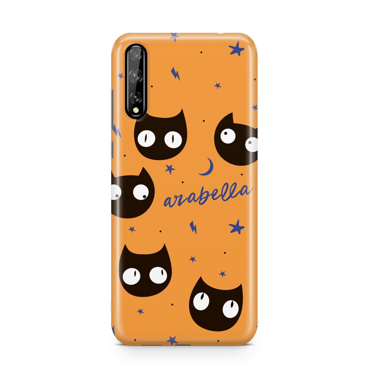 Personalised Cat Halloween Huawei Enjoy 10s Phone Case