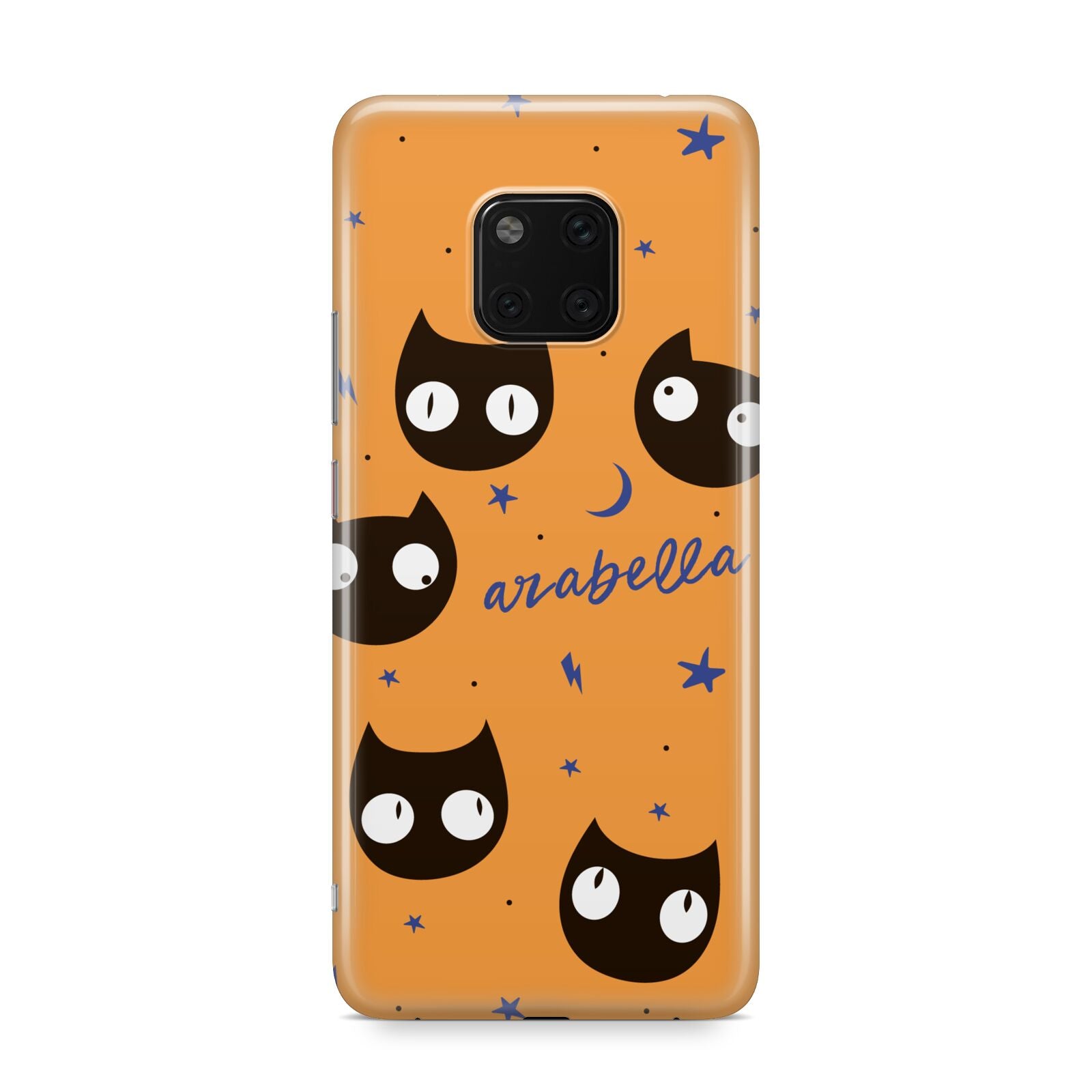 Personalised Cat Halloween Huawei Mate 20 Pro Phone Case