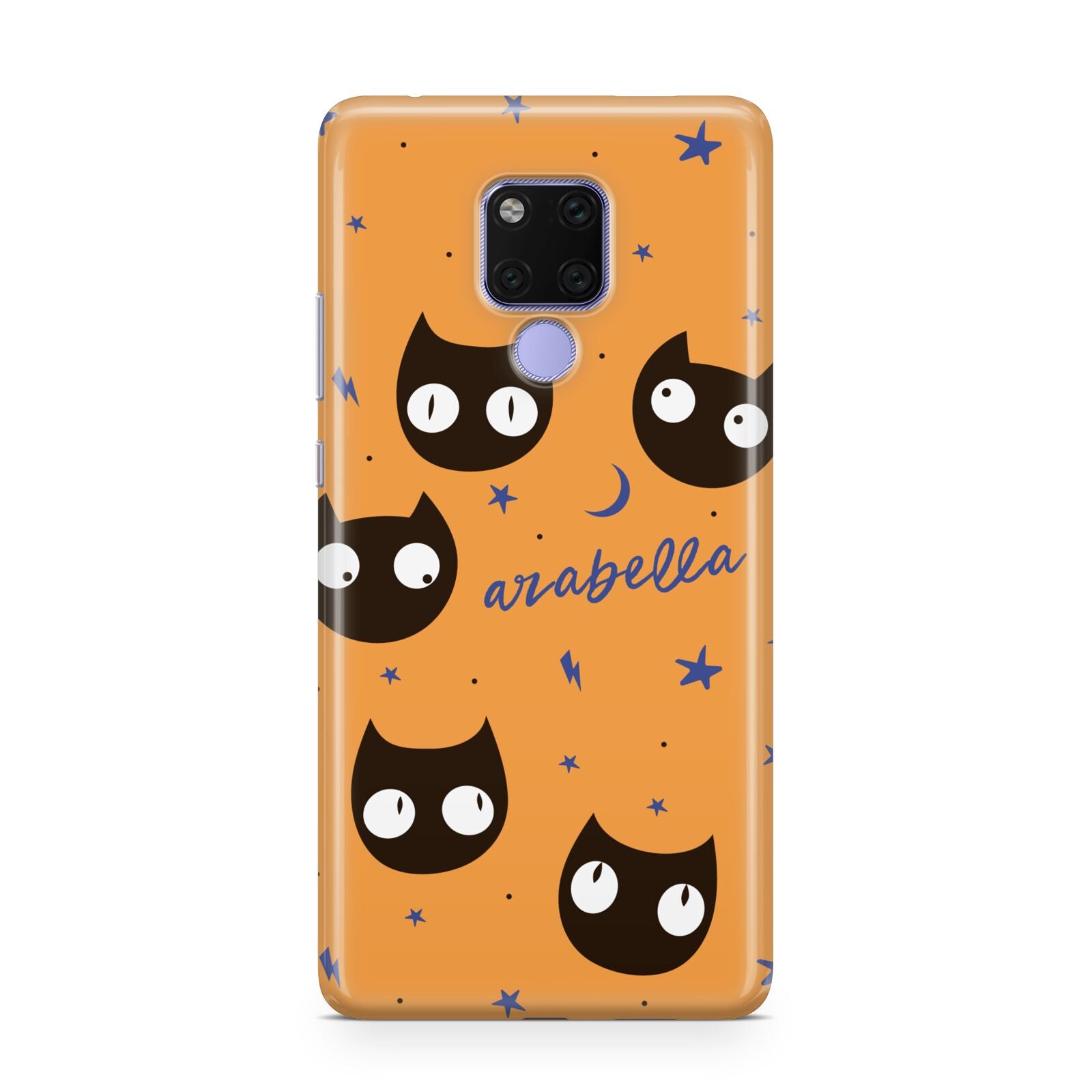 Personalised Cat Halloween Huawei Mate 20X Phone Case