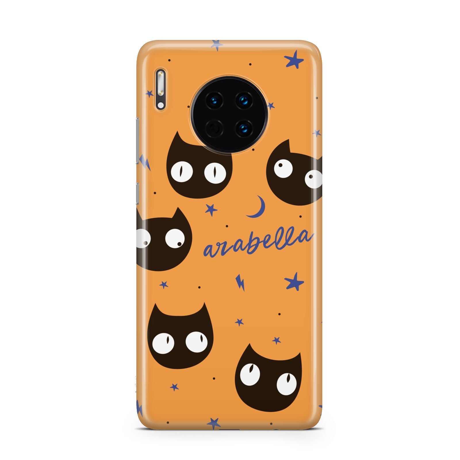 Personalised Cat Halloween Huawei Mate 30