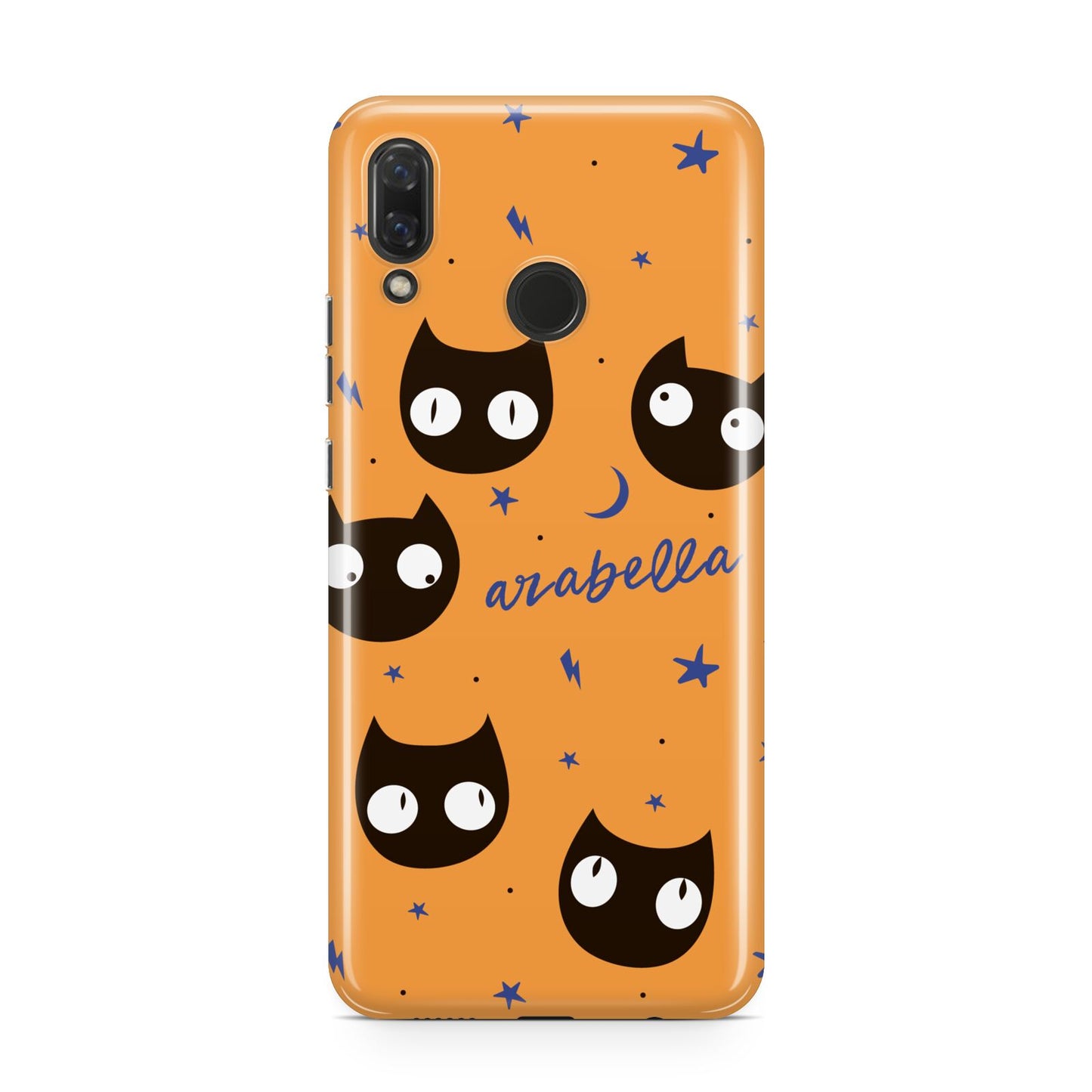 Personalised Cat Halloween Huawei Nova 3 Phone Case