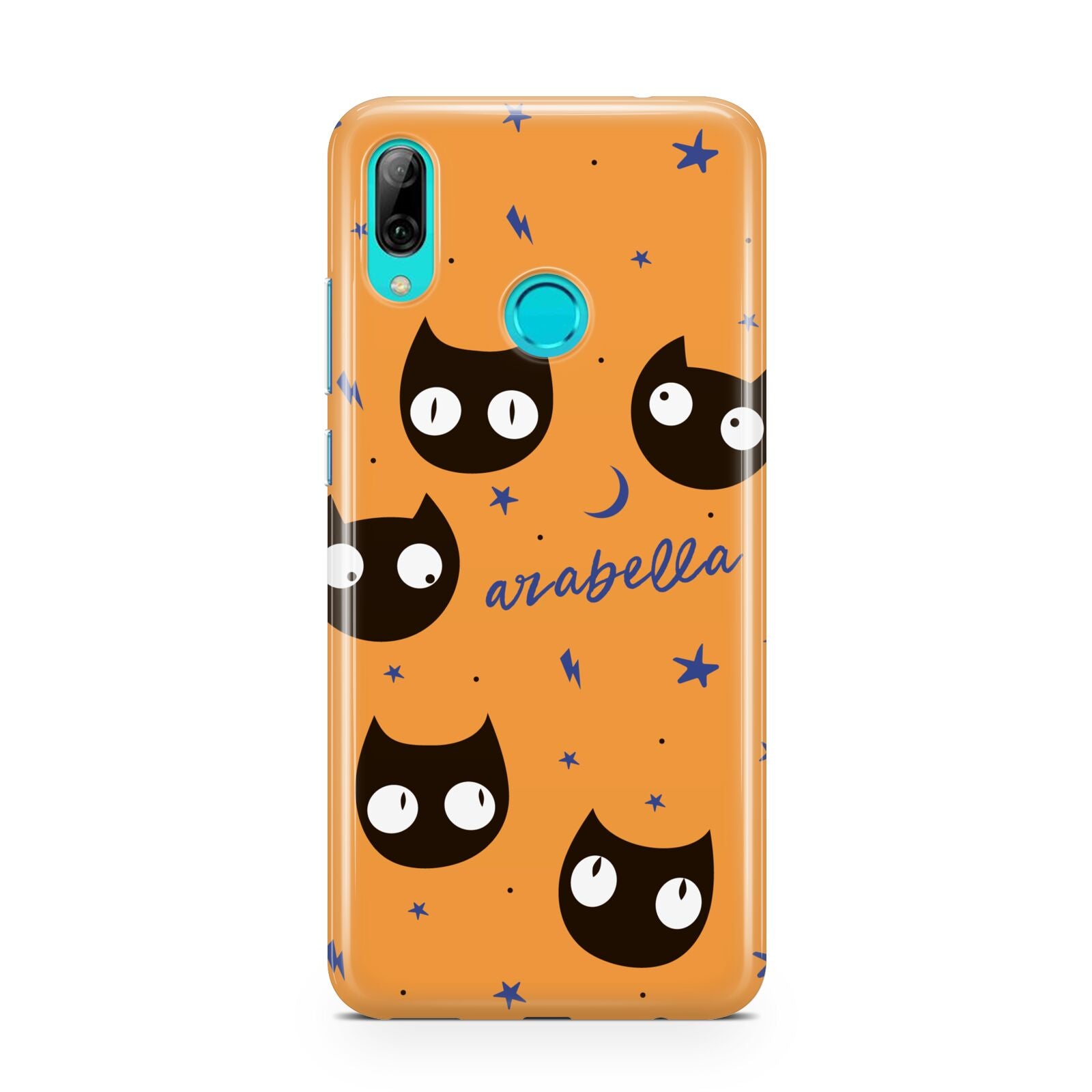 Personalised Cat Halloween Huawei P Smart 2019 Case