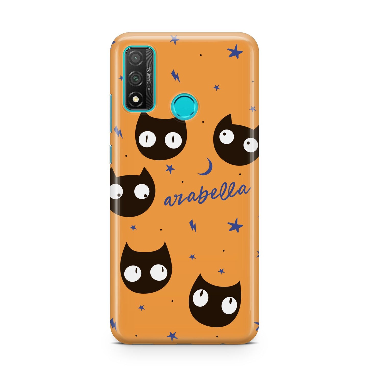 Personalised Cat Halloween Huawei P Smart 2020