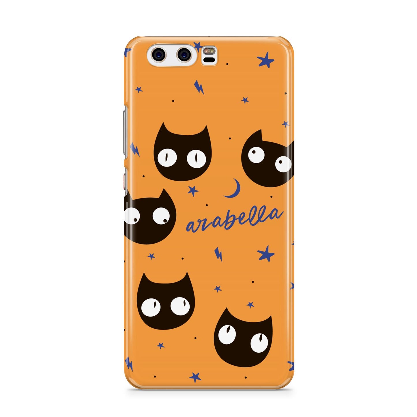 Personalised Cat Halloween Huawei P10 Phone Case