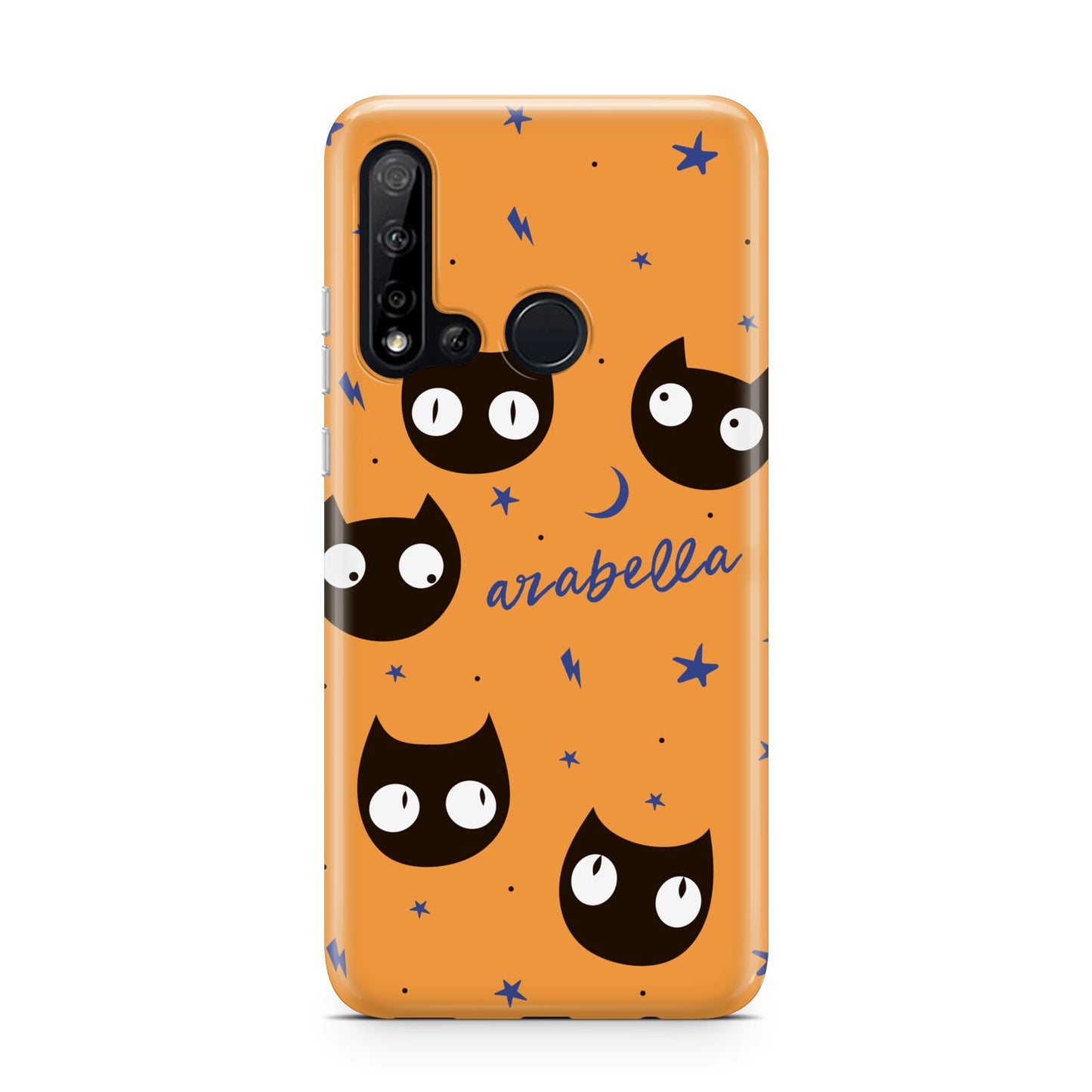 Personalised Cat Halloween Huawei P20 Lite 5G Phone Case