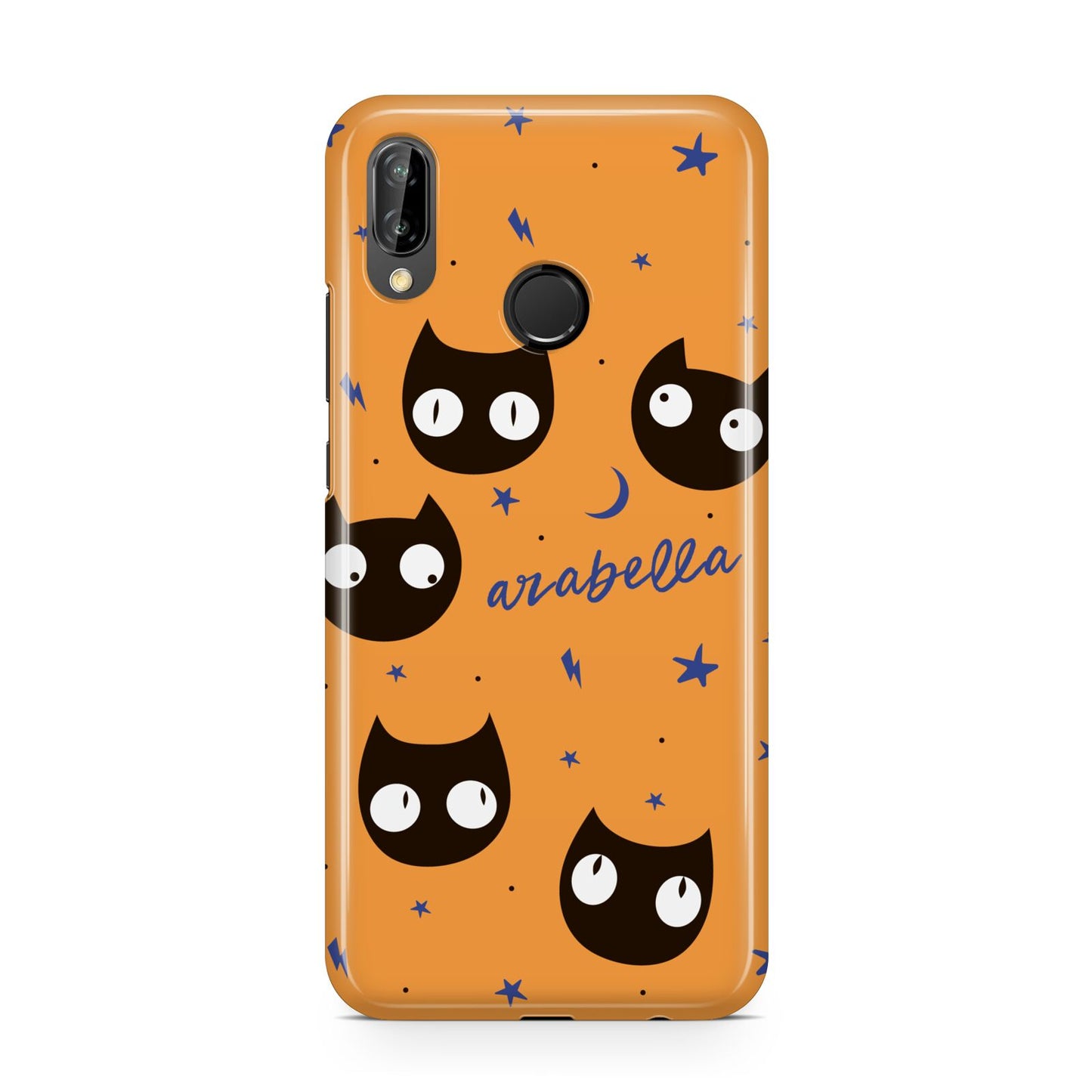 Personalised Cat Halloween Huawei P20 Lite Phone Case