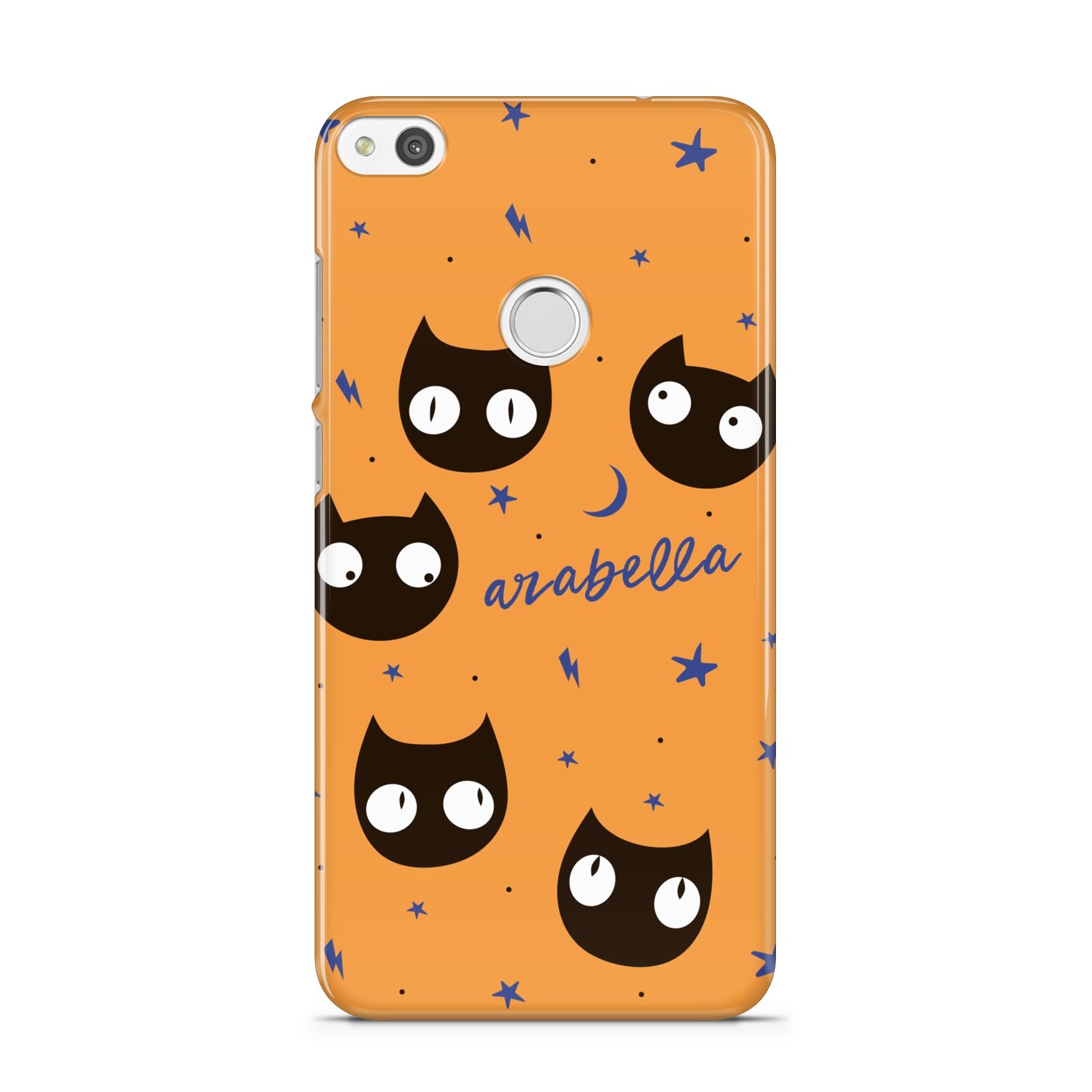 Personalised Cat Halloween Huawei P8 Lite Case