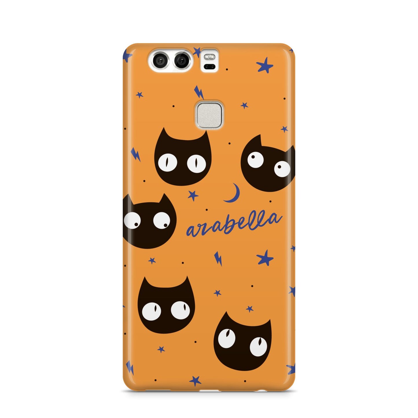 Personalised Cat Halloween Huawei P9 Case