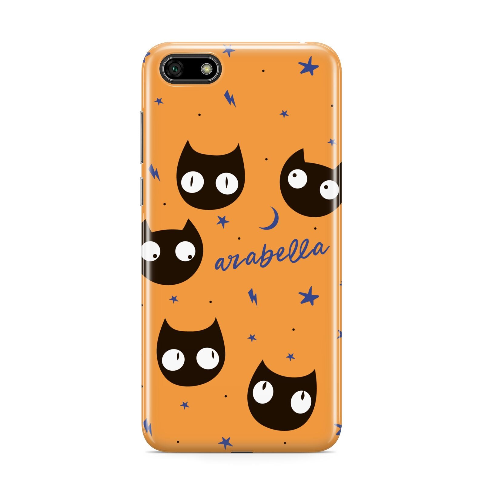 Personalised Cat Halloween Huawei Y5 Prime 2018 Phone Case