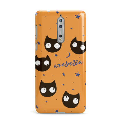 Personalised Cat Halloween Nokia Case