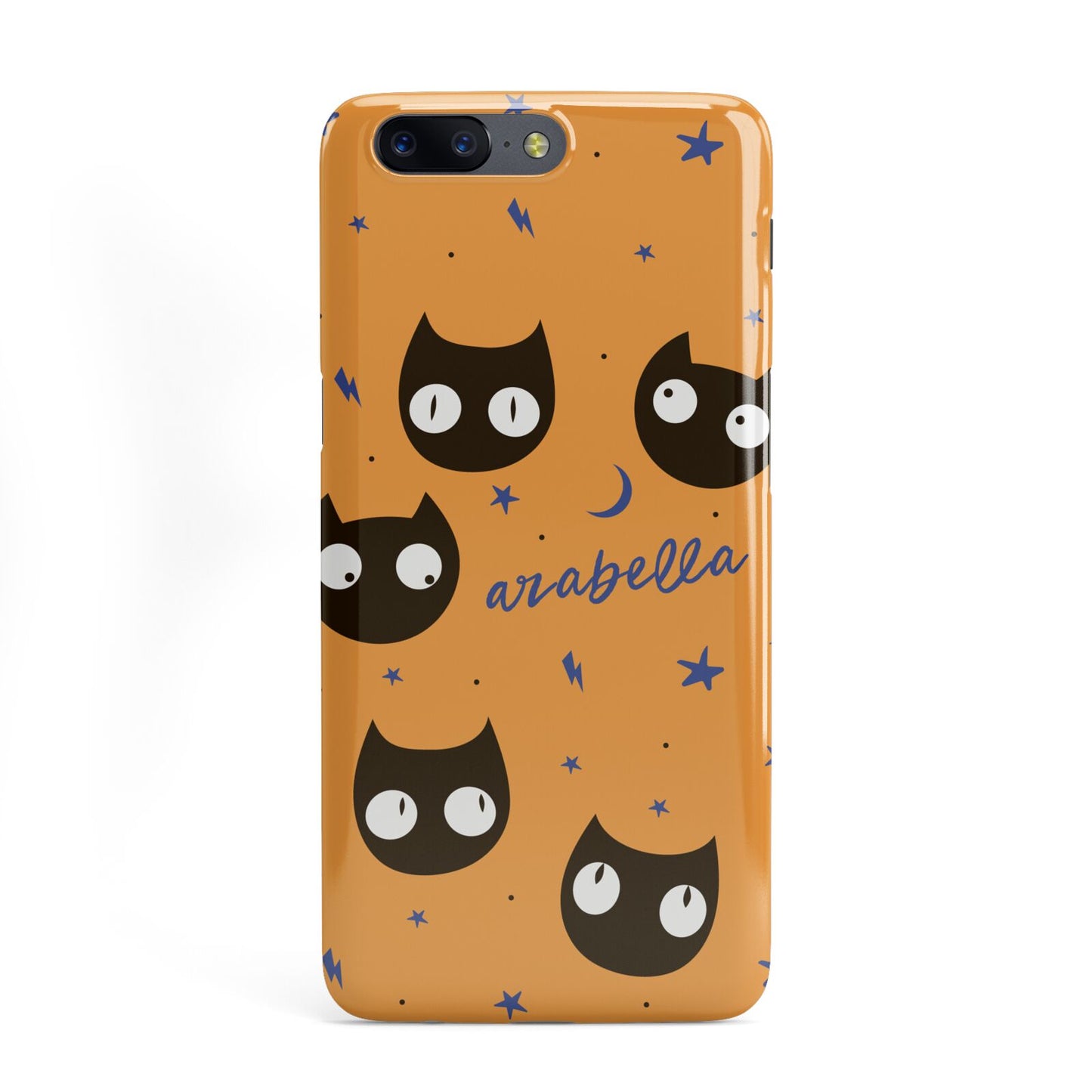 Personalised Cat Halloween OnePlus Case