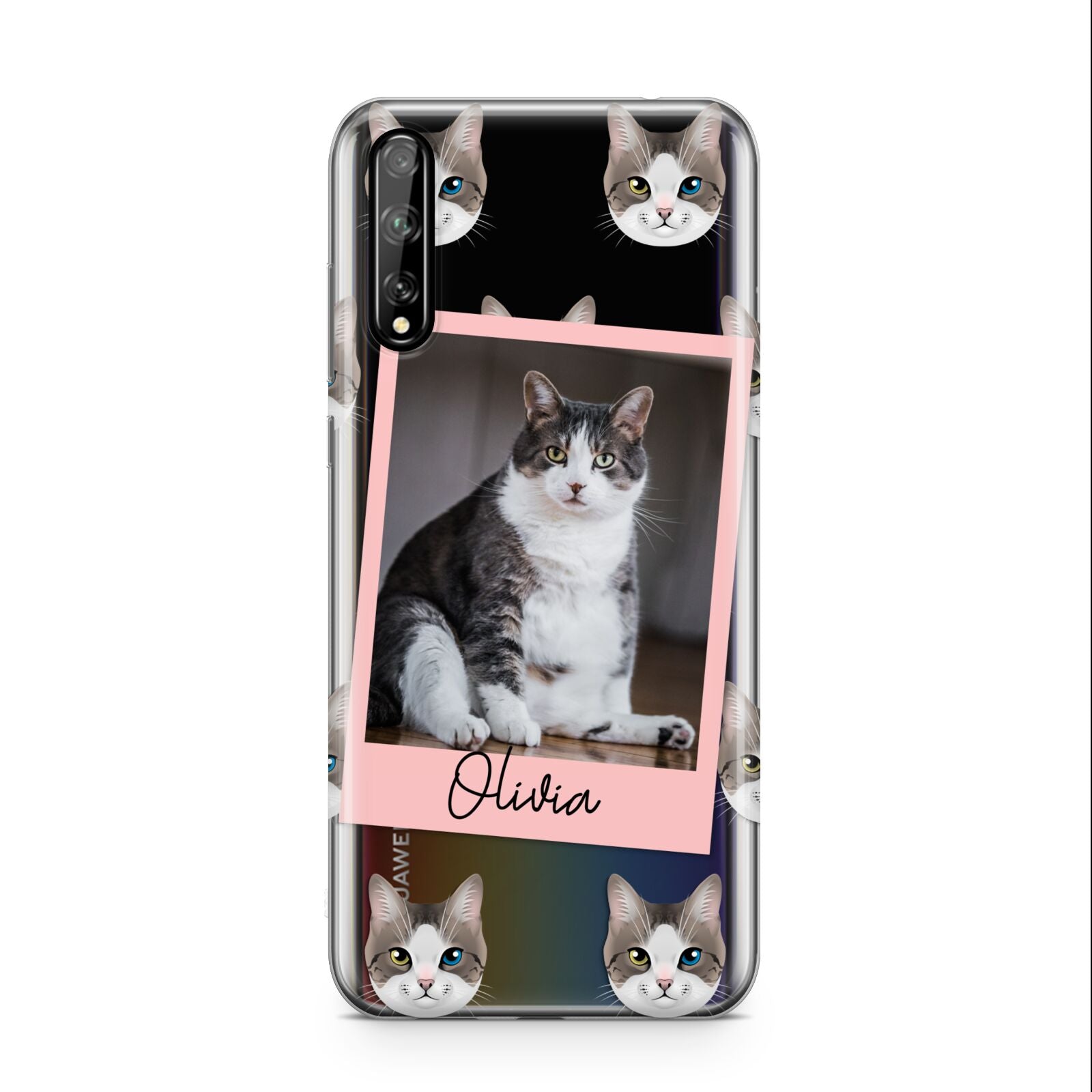 Personalised Cat Photo Huawei Enjoy 10s Phone Case