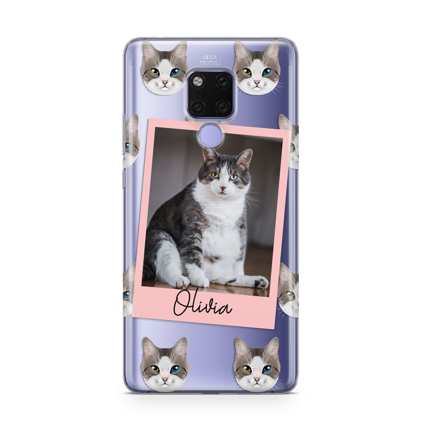 Personalised Cat Photo Huawei Mate 20X Phone Case