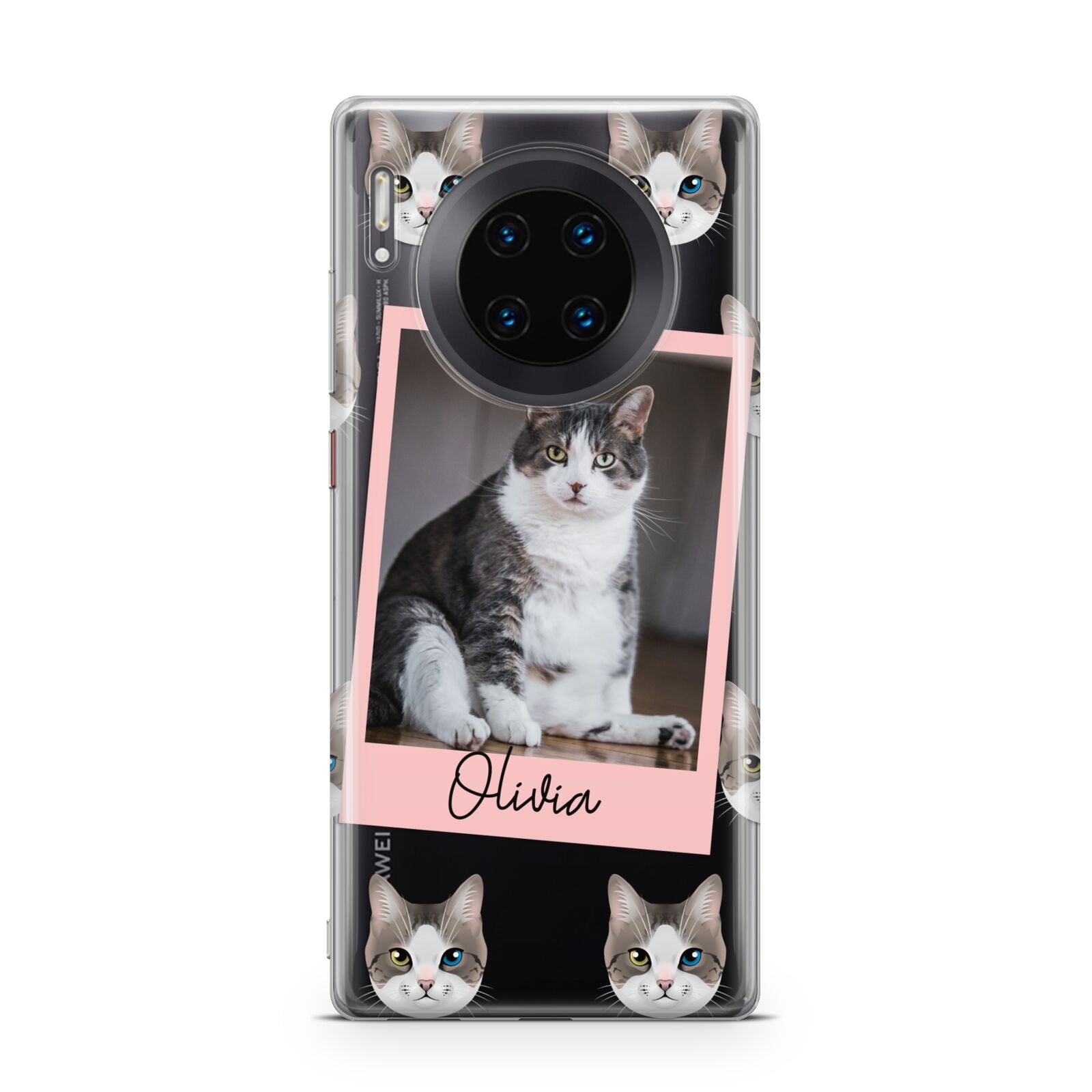 Personalised Cat Photo Huawei Mate 30 Pro Phone Case