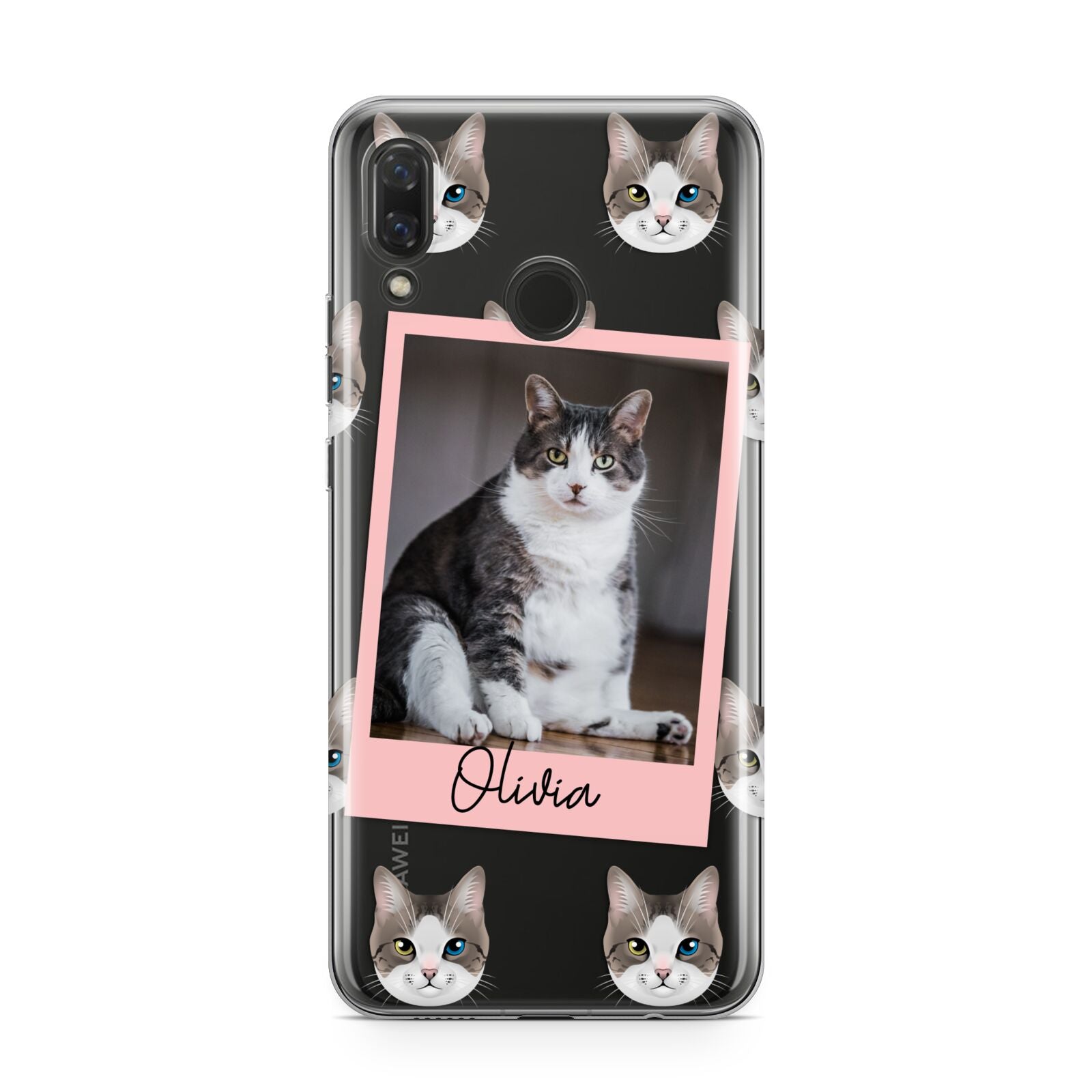 Personalised Cat Photo Huawei Nova 3 Phone Case