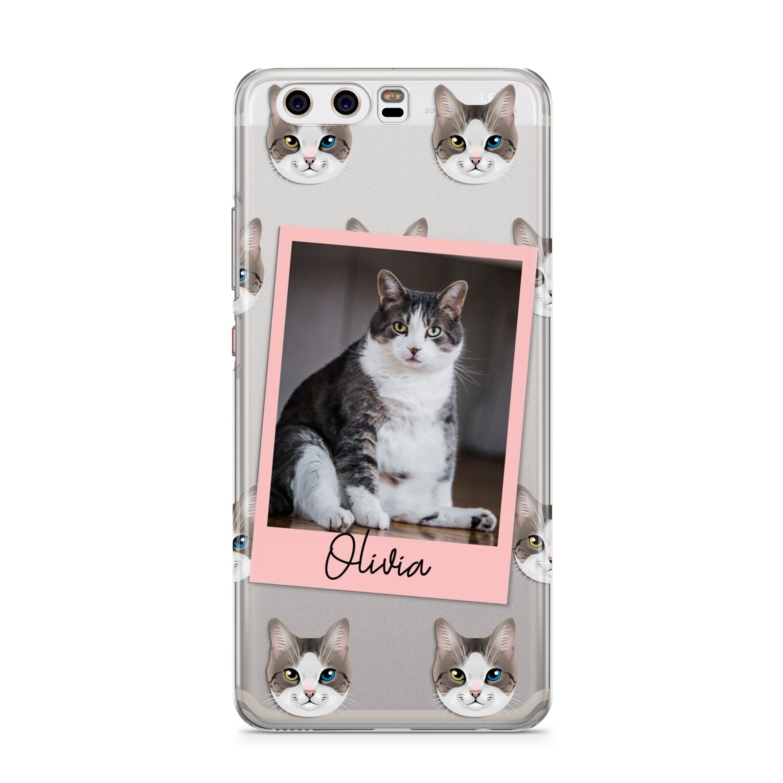 Personalised Cat Photo Huawei P10 Phone Case