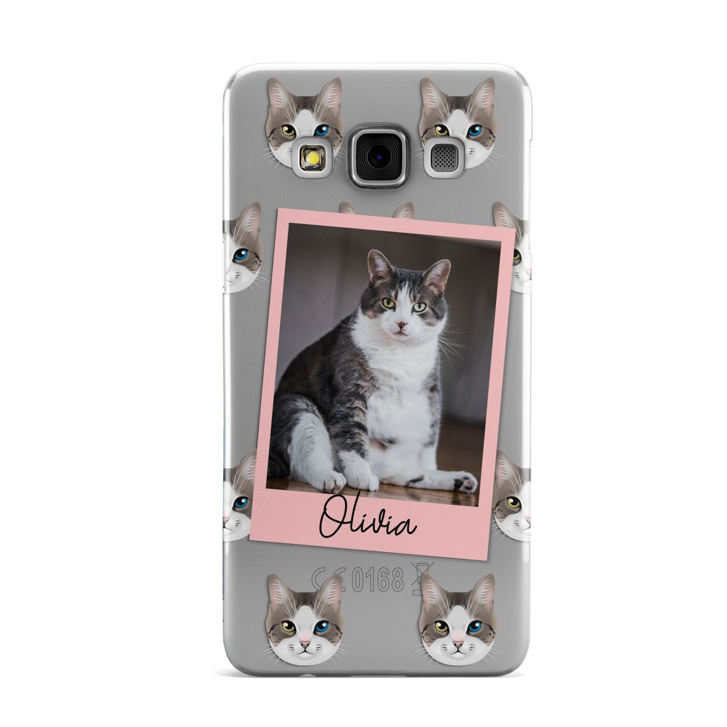 Personalised Cat Photo Samsung Galaxy A3 Case